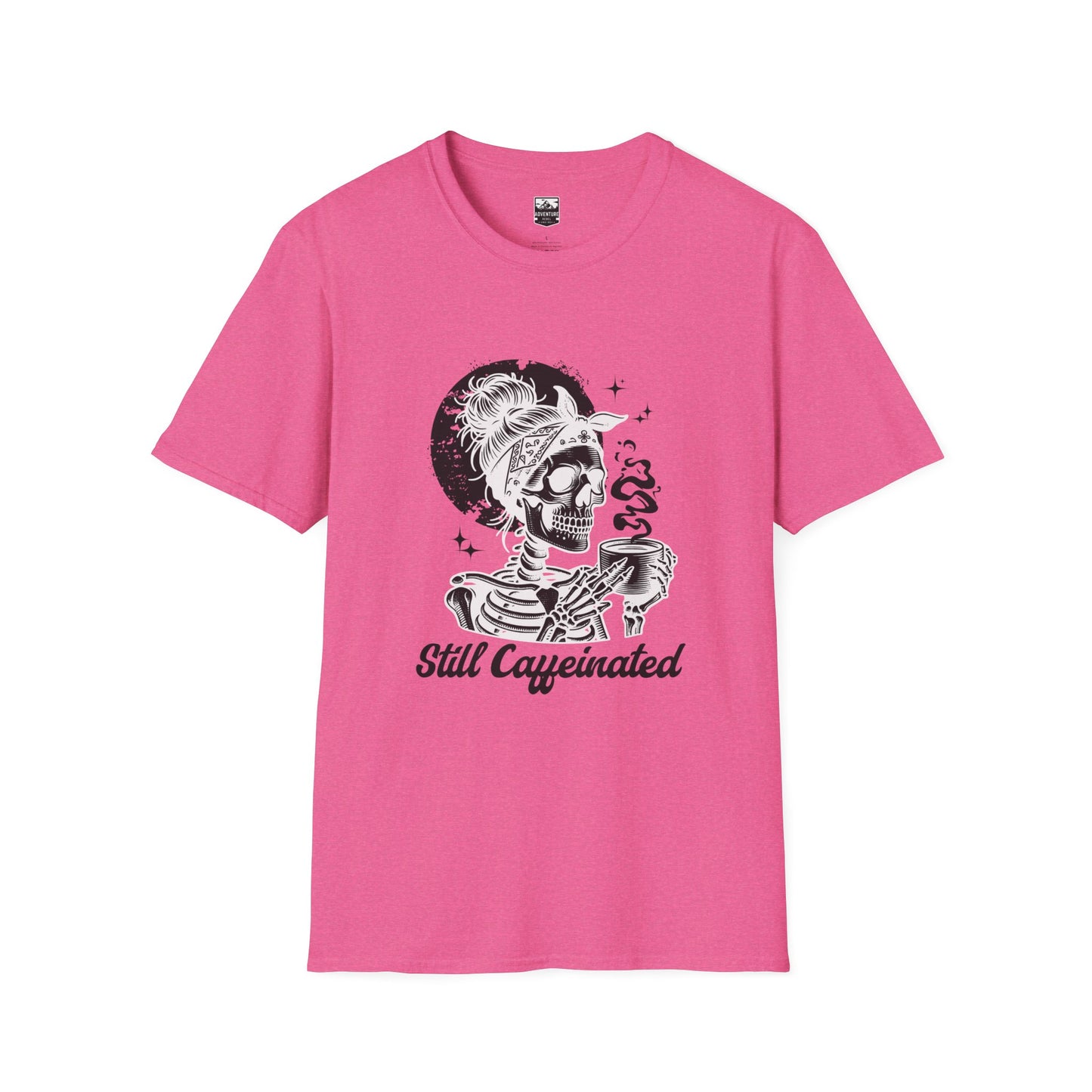 Women’s “still Caffeinated” Tshirt