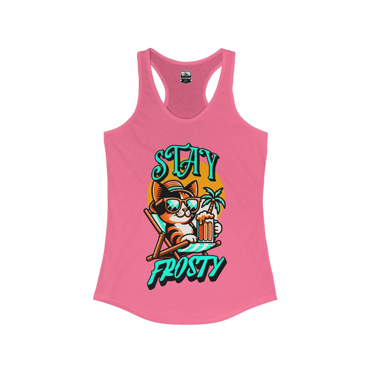 Women's "STAY FROSTY" Racerback Tank