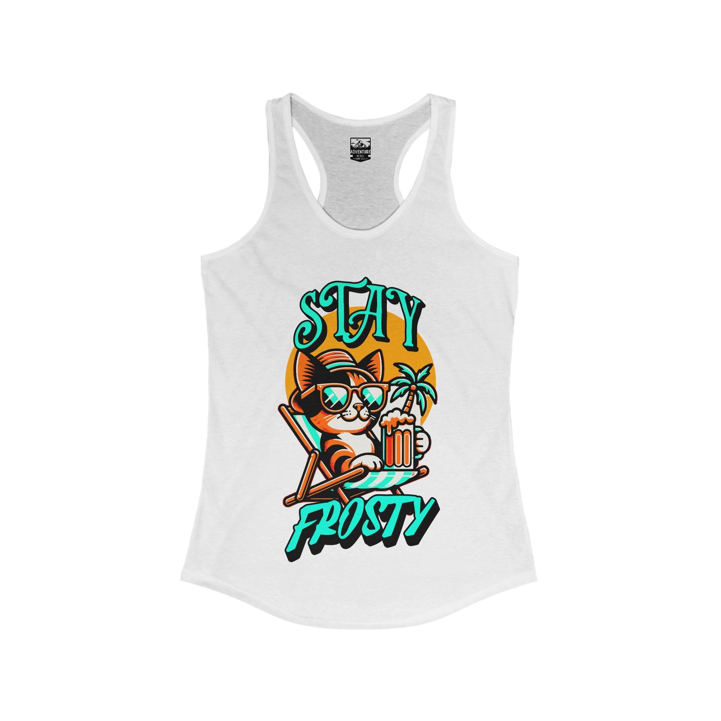 Women's "STAY FROSTY" Racerback Tank