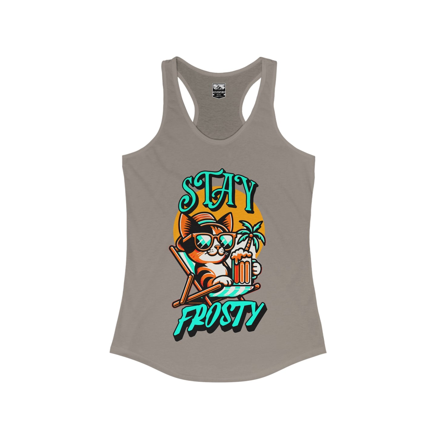 Women's "STAY FROSTY" Racerback Tank