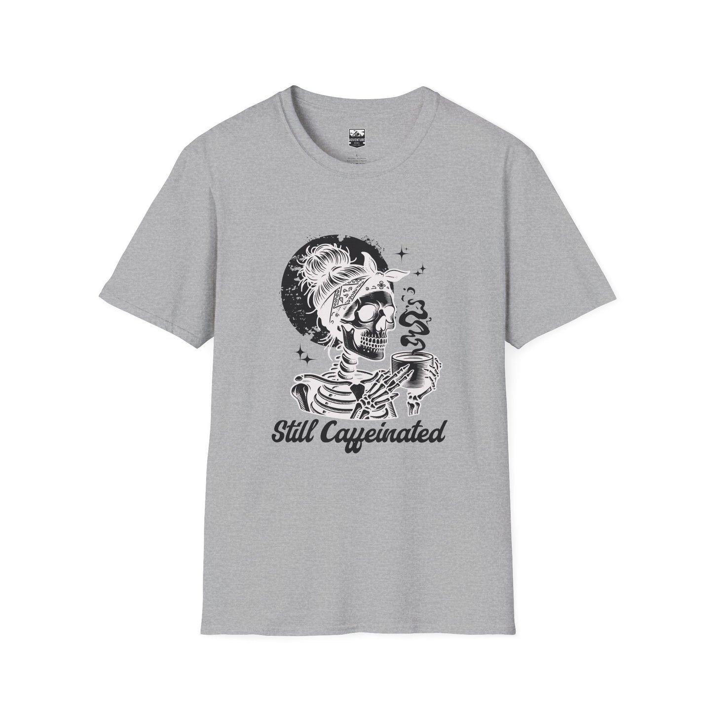 Women’s “still Caffeinated” Tshirt