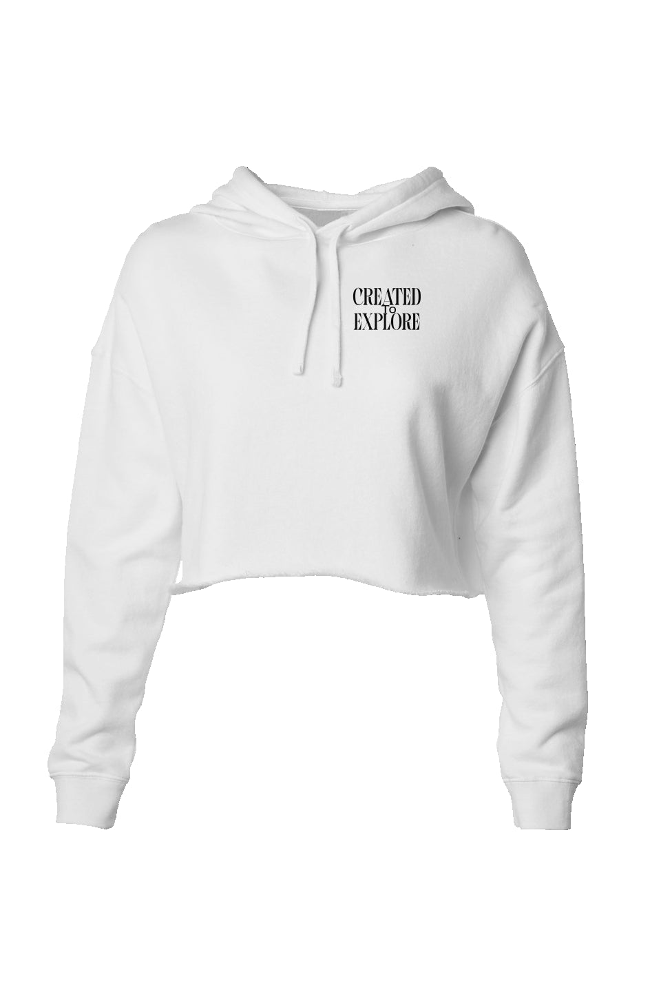 Lightweight Crop Hoodie