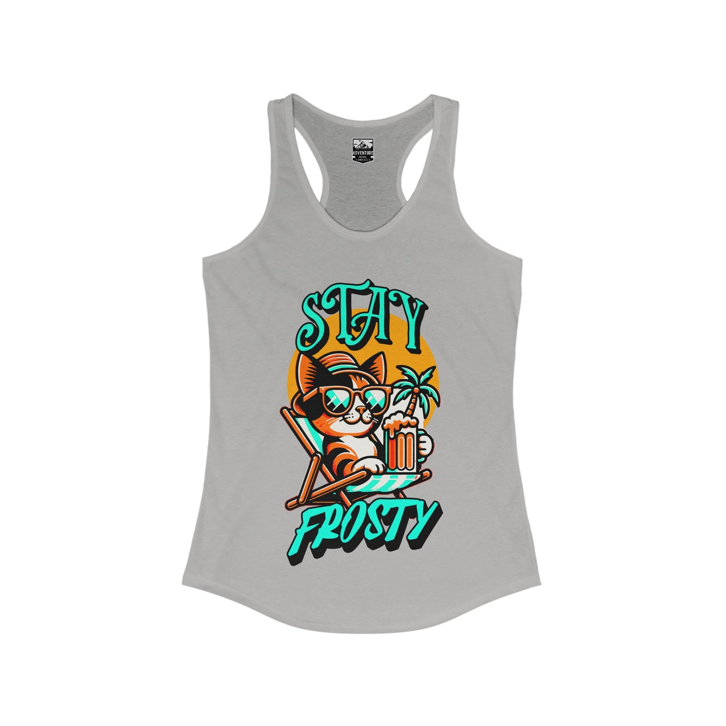 Women's "STAY FROSTY" Racerback Tank